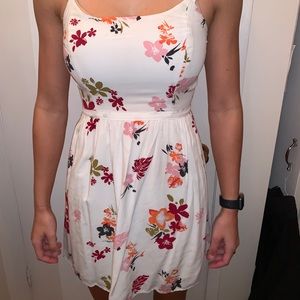floral garage dress